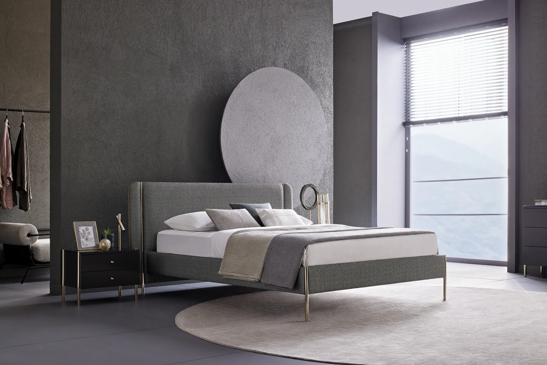 Inside bed for Enza Home
