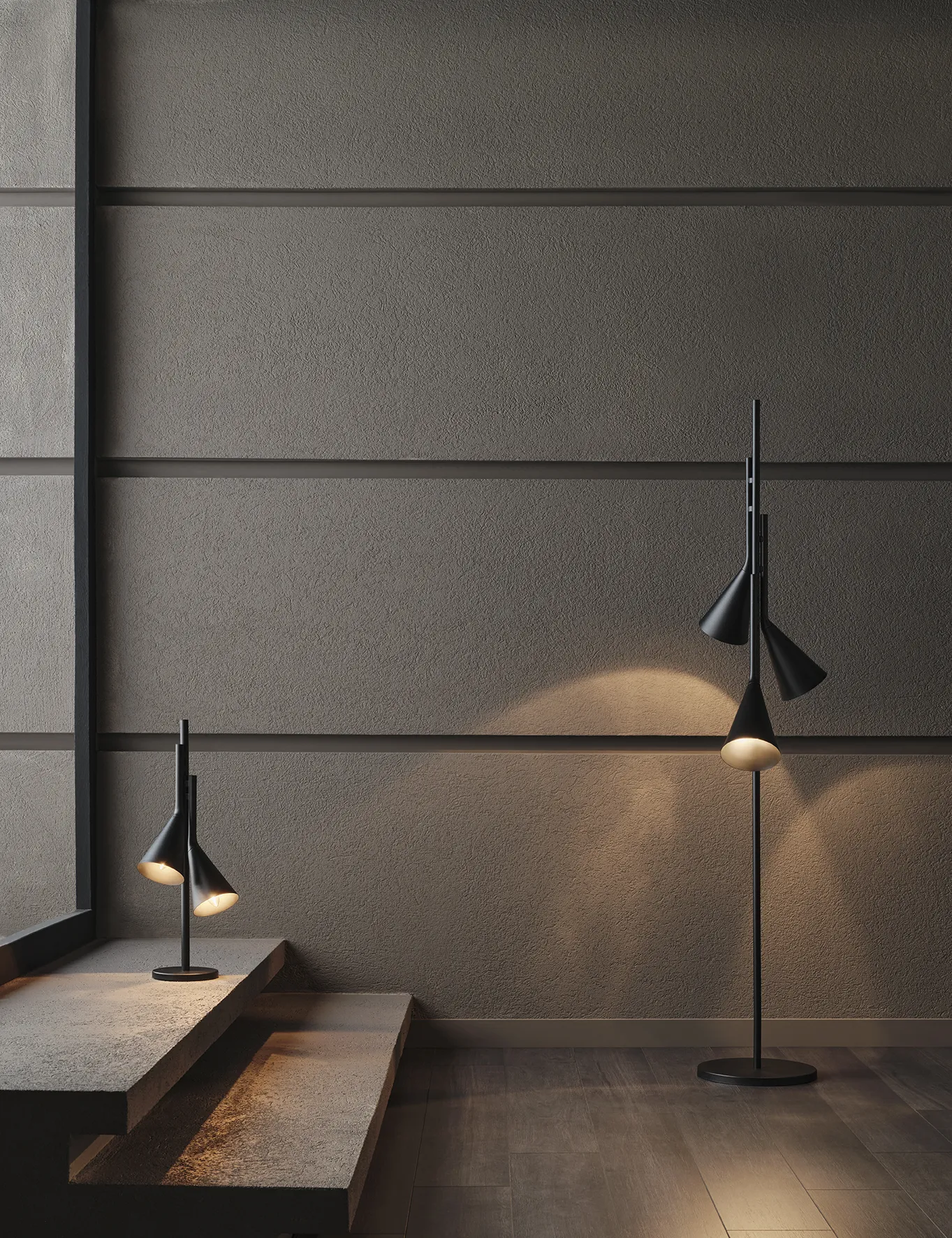 Nova floor and table lamps for Enza Home