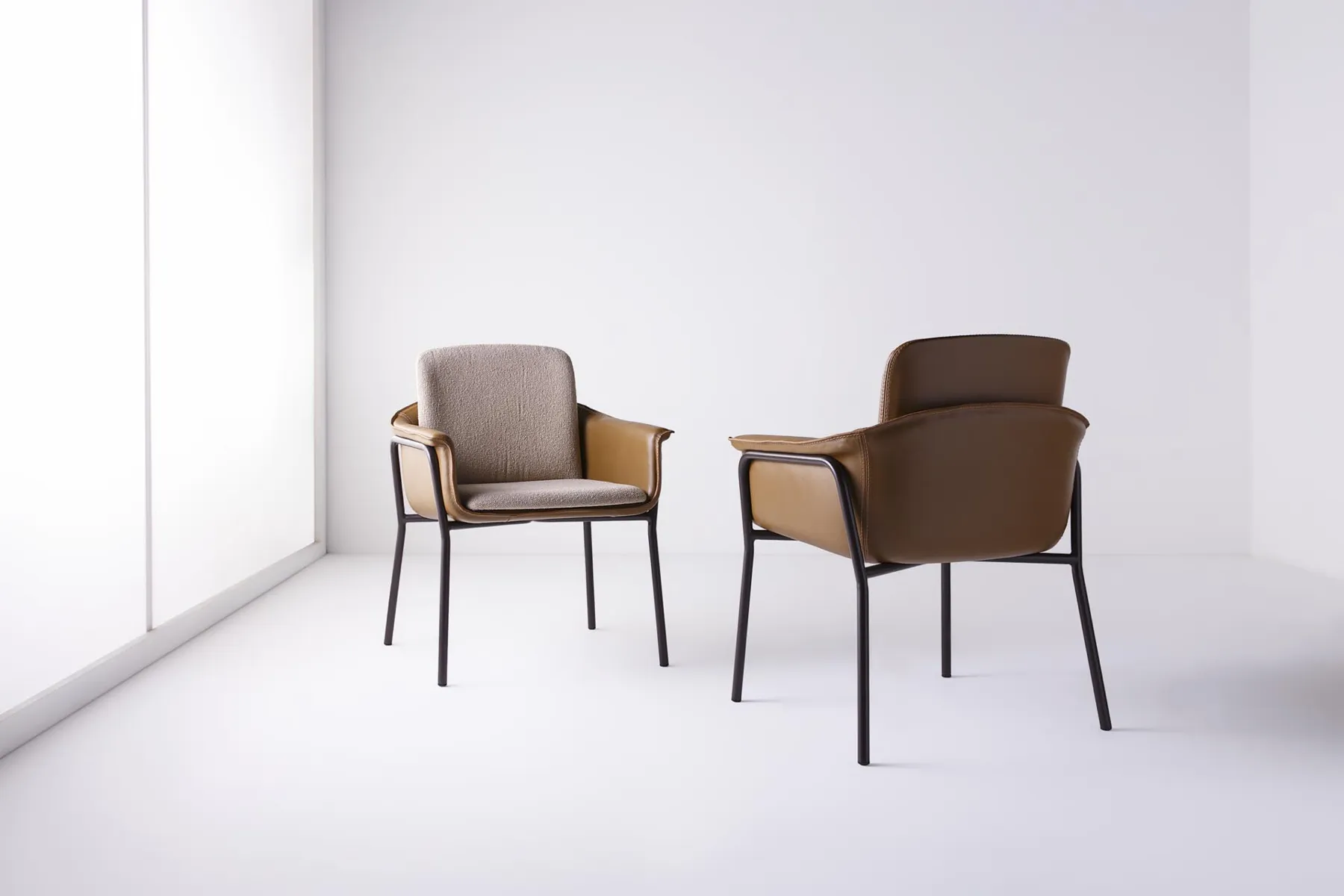 Two OMG chairs side by side