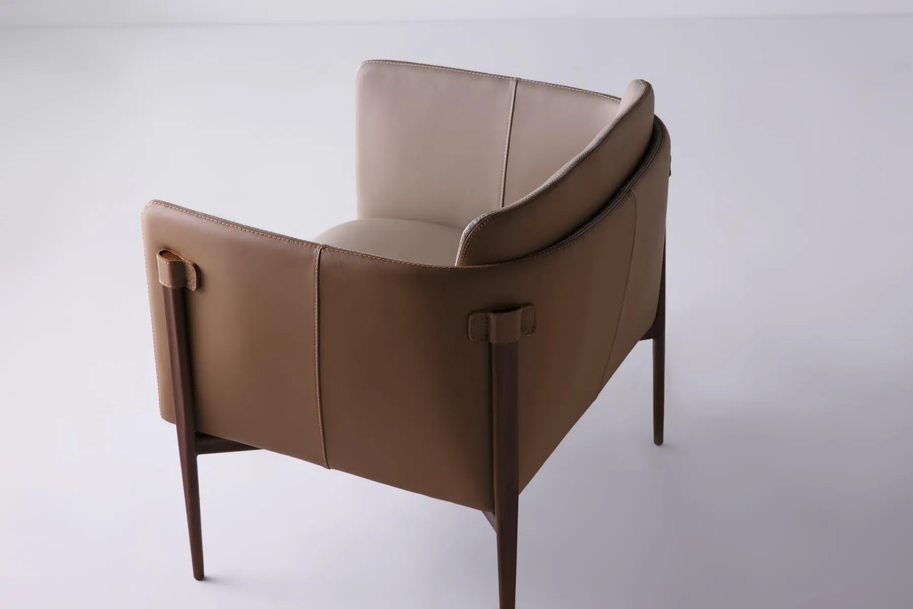 Smoky armchair from above