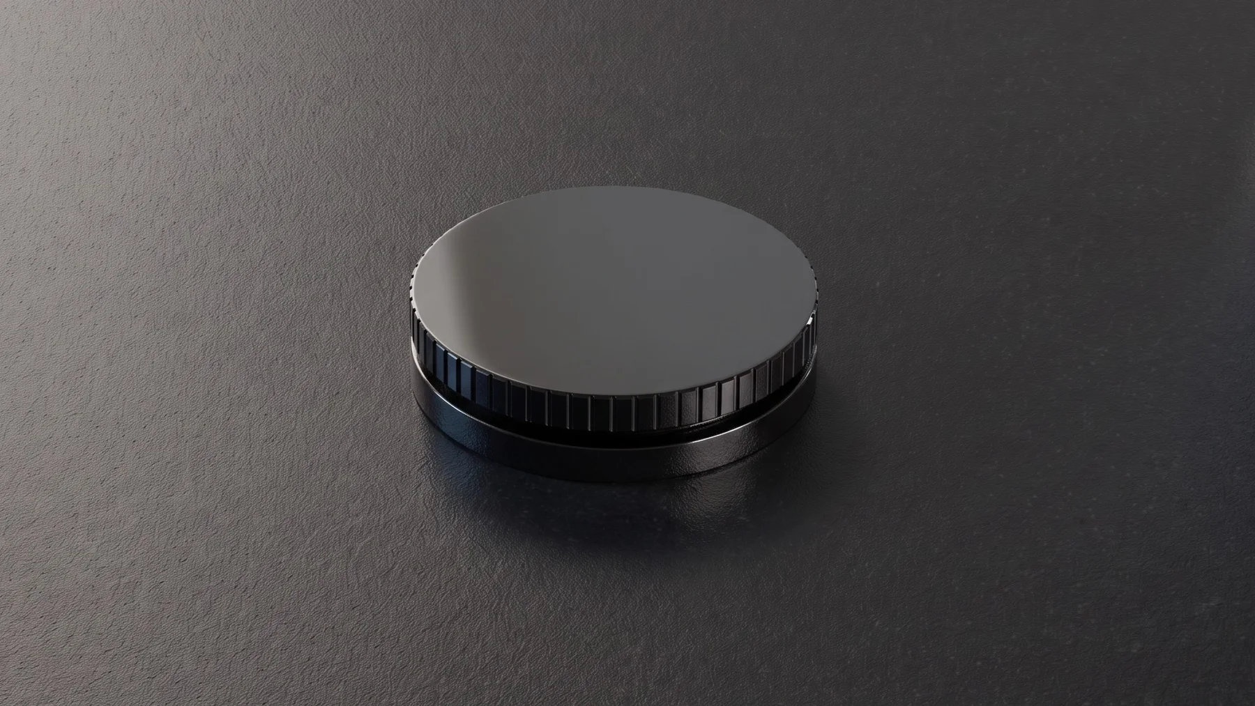 Ylon click waste with knurled edge